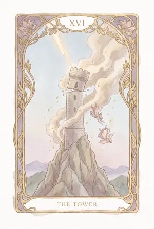 タロットカード「塔」